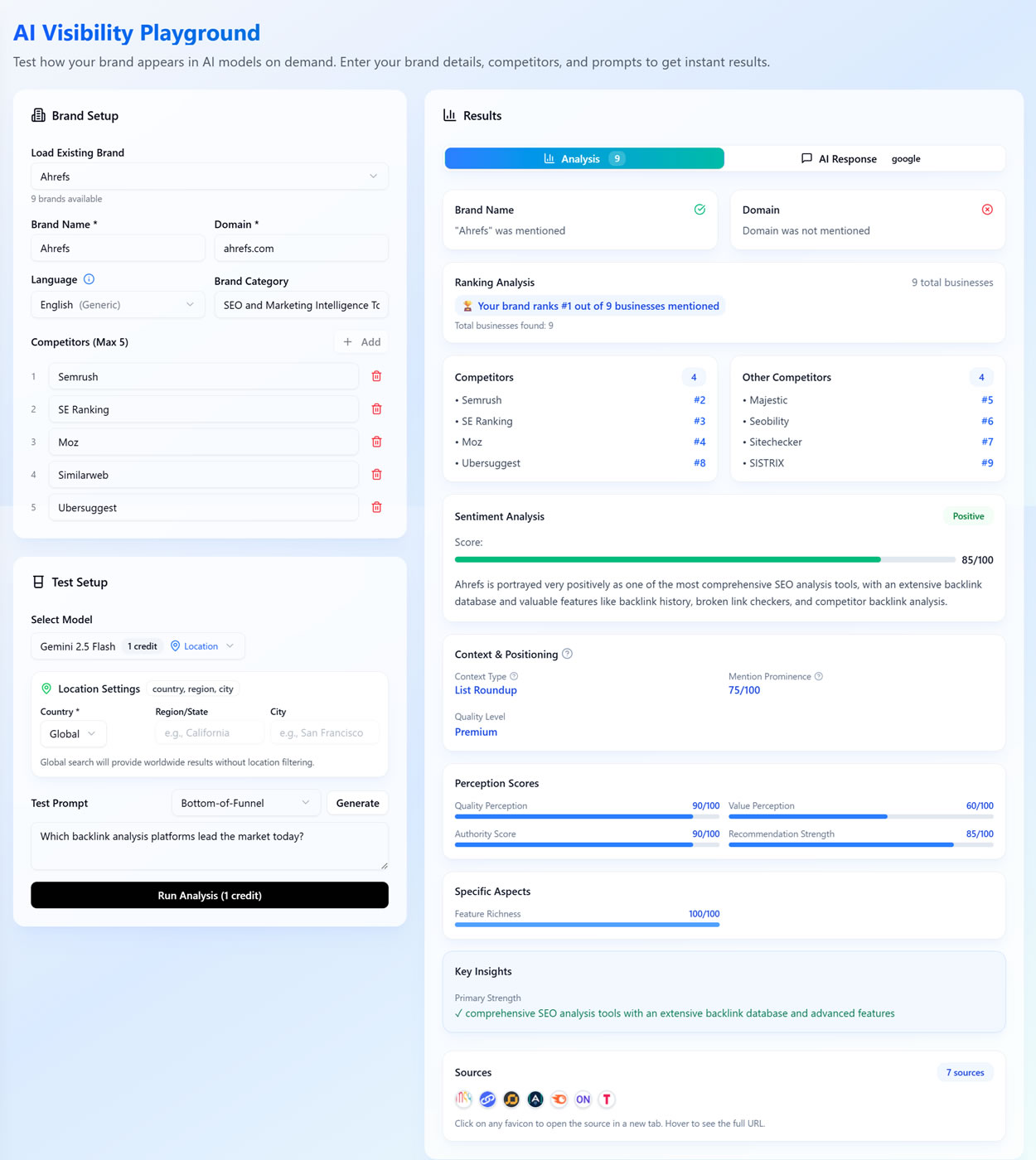 BrandPeek Playground